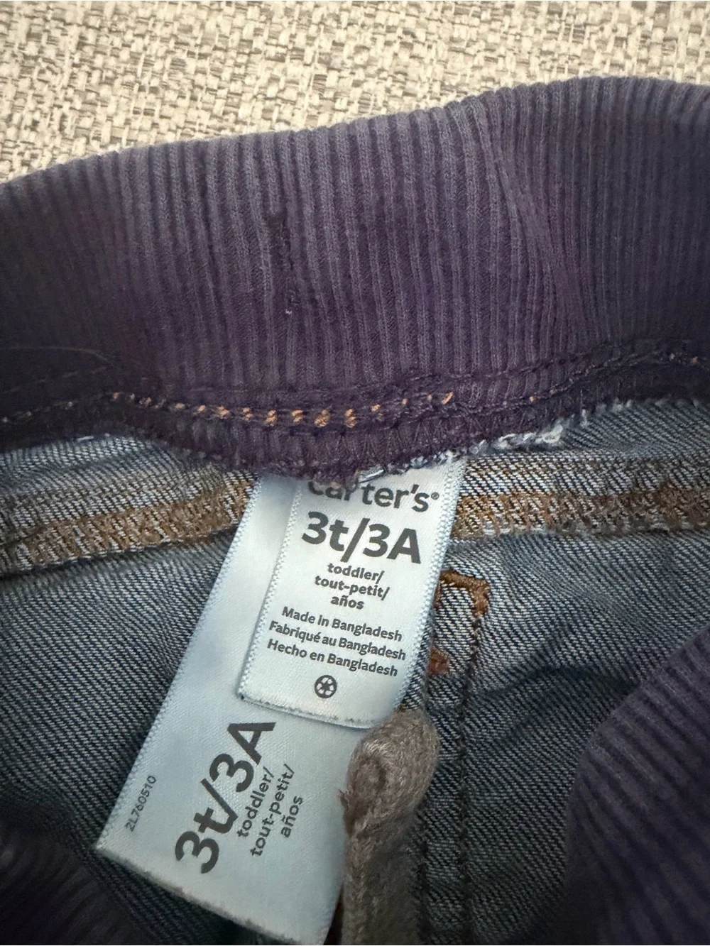 Old Navy Kids Denim and Gray Pants - Blue and Gray Mix bundle